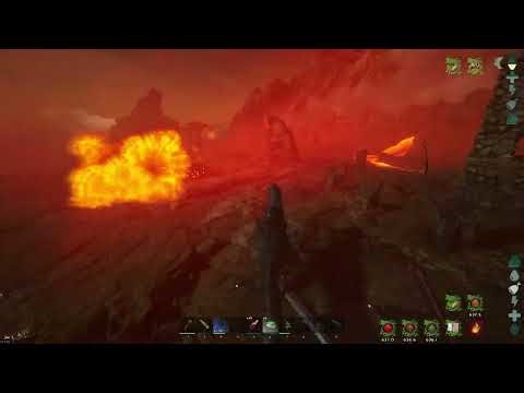 (Solo) Alpha Dragon Boss Fight - ARK: Survival Ascended