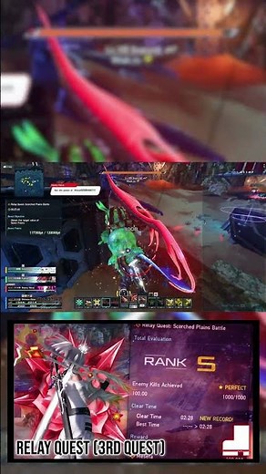 [PSO2:NGS] Finally the 3rd Relay quest dropped #pso2 #ngs #pso2global #pso2ngs #pso2na #gaming ​