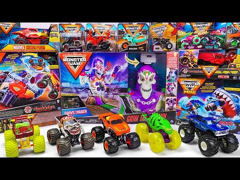 Monster Jam Collection Unboxing Review | Monster Jam Bakugan Dragonoid Stunt Dial Set