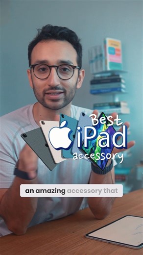 Ali Abdaal on Instagram: "If you’re someone who likes to use your iPad to journal or write, this is for you 👇🏼 One of the accessories that I always attach to my iPad screen is a screen protector, specifically a Paperlike 3 Screen Protector, who are the very kind paid partners of this video. Using a Paperlike screen protector gives you this lovely premium paper-feel when writing or drawing with the Apple Pencil, thanks to their Nanodots technology. And with their new Butterfly Application Syste