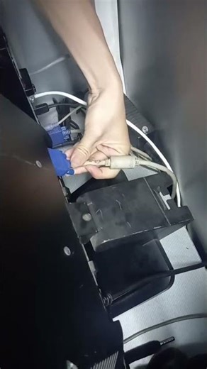 Instructions to fix error check video cable #shorts