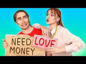 Rich Girl Has a Crush on a Poor Boy / Rich Girl vs Poor Boy