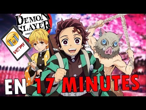 Demon Slayer IN 17 MINUTES | RE: TAKE (ENGLISH SUBTITLES)