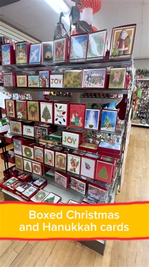 It’s still not too late to send out Holiday cards to family and friends! We have boxes of Christmas and Hanukkah cards, and individual cards as well! Today we are open until 5pm! | Foothill Mercantile | Facebook