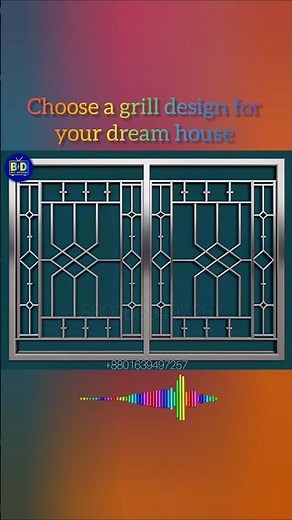 best window grill design for home