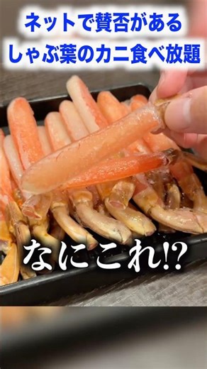 The reality of Shabu-Yo's all-you-can-eat crab, which has been met with mixed reviews online, is ...