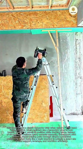 Why Every Professional Carpenter Uses a Support Stick: Genius Solo Carpentry Hack