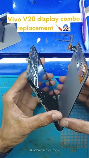 Vivo V20 Display Replacement #ytshorts #androidphone #shorts #techshorts #technology