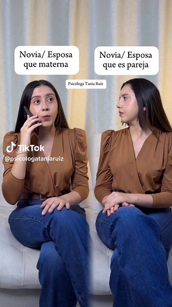 Novia/Esposa que materna VS Novia/Esposa que es pareja