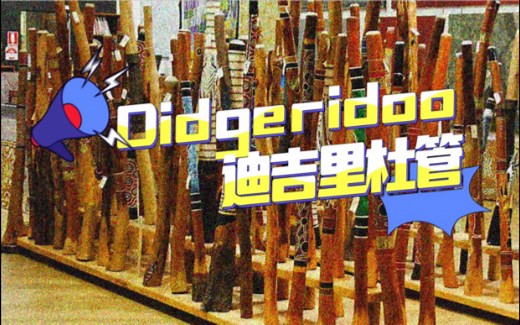 小众冷门乐器 | Didgeridoo 迪吉里杜管，8分钟零基础入门教学，基础音 泛音 循环呼吸法 动物模仿发声练习