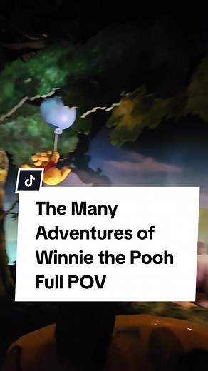 The Many Adventure of Winnie the Pooh - Magic Kingdom - Walt Disney World @Disney Parks #winniethepooh #themanyadventuresofwinniethepooh #waltdisneyworld #pov #tigger #piglet #poohbear #wdw #magickingdom #mickeymouse #eeyore