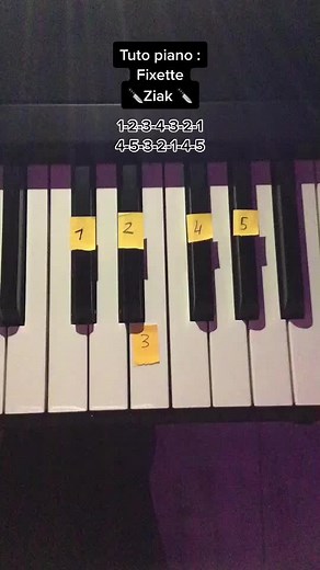 Tuto piano : Fixette | Ziak