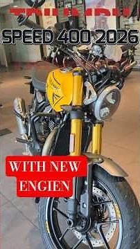 TRIUMPH SPEED 400 2026 ⚡ | BIG UPDATE: NEW 350CC MOTOR!