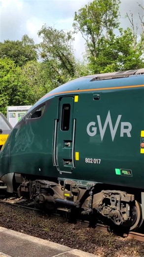🚅 Class 802 IETs Leave Bodmin Parkway #railway #trains #shorts