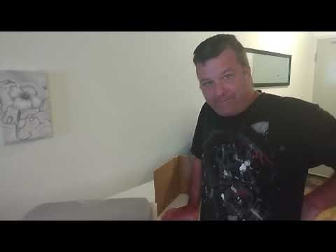 How to make a floor stand for your window or box fan. Pretty much any fan. FAST, EASY and FREE