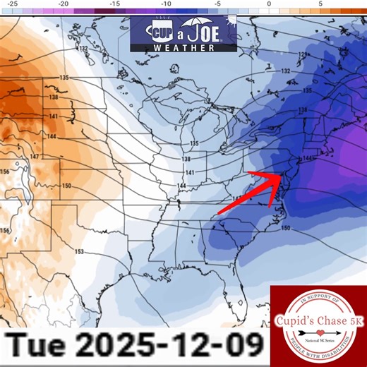 389K views · 1.6K reactions | 略The polar vortex was unlocked. Now, it's cold air cannon is pointed at the Northeast, ready to bring rounds of 10-20F COLDER than average temps to NJ: https://cupajoe.live/polar-vortex-new-jersey-december-weather-cold/ | Joe Martucci: Meteorologist | Facebook
