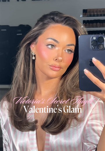 Valentine's Glam: VS Angel Makeup Edition✨