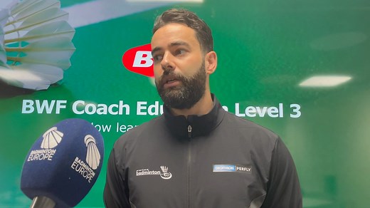 1.6K views · 36 reactions | BWF/BEC Coach Education Level 3 course participant Saber Afif, representing the Swiss Badminton Federation, talks about his experience in the course so far. #welivebadminton #badminton | Badminton Europe | Facebook