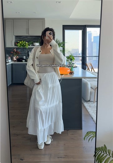 Perfect White Flowy Skirt for Every Occasion
