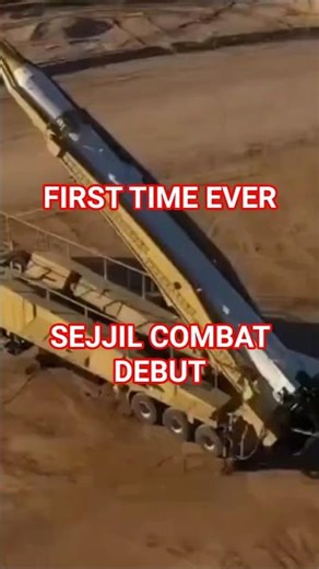 Iran Deploys SEJJIL Missile for First Time in History | Operation True Promise4#iran#usa#israel#news