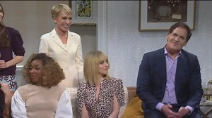 ‘Shark Tank’s Mark Cuban & Barbara Corcoran Crash Dakota Johnson’s ‘SNL’ Book Club