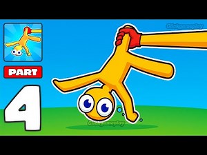 Grab Throw : Hit Annoying Guys Gameplay Walkthrough Part 4 - Tutorial Grab A Ragdoll (Android,iOS)