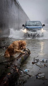 3.6M views · 61K reactions | Elderly Hero Rescues Dog From Deadly Flood! #rescue #dog #hero | Vu Visuals | Facebook