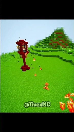 Minecraft Blaze Defense Tower Moment #minecraft #viral #viralshorts #gaming #iconic #likes