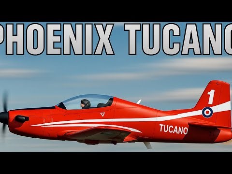 First Flight with the Phoenix Tucano – Insanely Smooth!