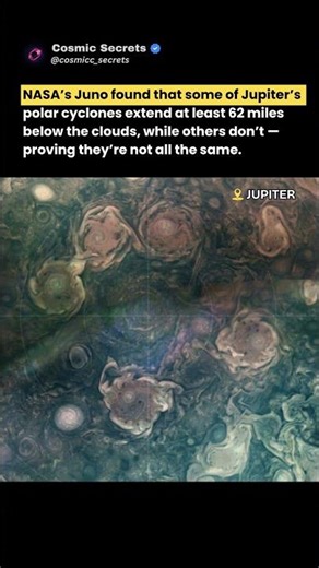 Jupiter’s Storms Aren’t the Same… And That’s Strange 😳 #short #viral #trending #viralvideo