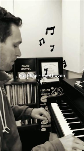 How many of you have learned the A section of Fur Elise? #beethoven #pianomarvel #musician #pianist
