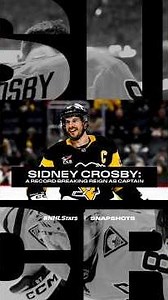 #NHLStats Snapshots: Crosby's Record-Breaking Reign as Captain
