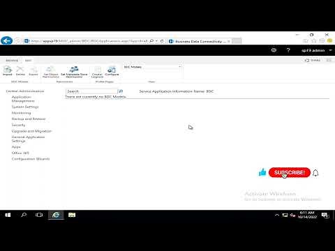 how to configure business data connectivity service in Sharepoint 2019 onpremise | Learn SharePoint