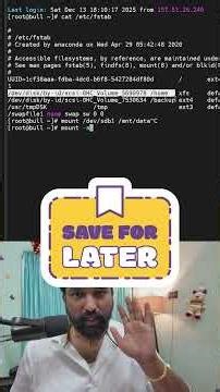 Tamil - Mounting EBS, EFS on any Linux AMI #aws