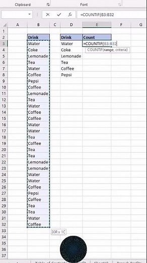 count duplicate in excel