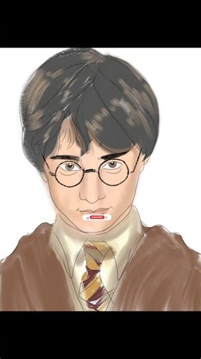 Wait till the magic appears… 🪄✨Turning lines into Harry Potter in seconds!