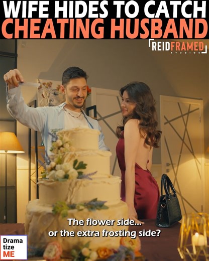 She went to insane lengths to find out the truth… 🎂😳 Hiding inside a giant cake wasn’t part of the plan, but what she discovered about her husband changed everything. Would you ever go this far to catch a cheater? | REIDframed Studios