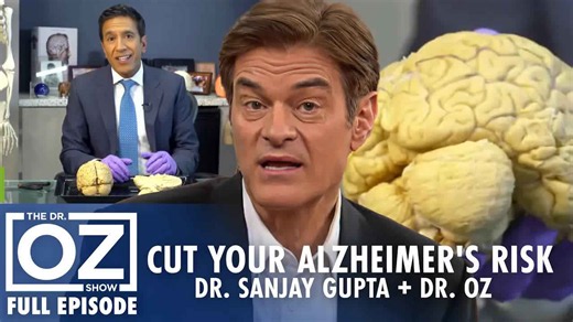 Cut your Alzheimer's risk at home with Sanjay Gupta | Dr. Oz | S8 | Ep 59 | Full episode