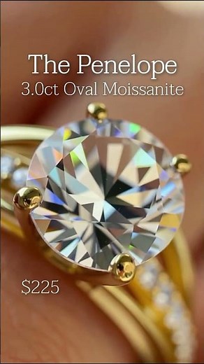 More Fire Than a Diamond at 1% the Cost | Moissanite Engagement Ring