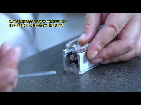 Assembly Live - Driver Integrated Stepper Motor Linear Motion Ball Screw Actuator #manufacturing