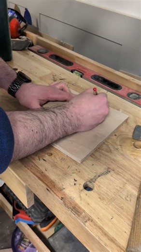 Practicing using Hand tools - bending plywood. #woodworking #diy #woodscraft Learning the Trade