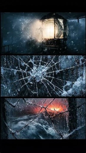 You Dare Enter This Lighthouse? ❄️🌩️ Cinematic Winter Storm POV (4K) #Shorts #Trend