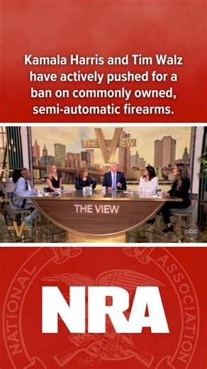 15K views · 579 reactions | Tim Walz claims there’s “not a single thing” he and Kamala Harris are proposing that “takes away your right to own that firearm, to have it in your possession.” That's a LIE. They’ve actively pushed for a ban on commonly owned, semi-automatic firearms. | NRA Institute for Legislative Action | Facebook