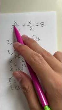 Fractions #gcsemaths #maths #sat #gcse #fypシ #exam #school #mathematics #study #fraction #learn