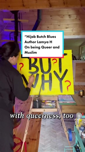 Another anonymous author = another painting video!“Hijab Butch Blues” author, Lamya H on #PodcastNoor on Being Queer and Muslim, Revisiting Prophetic Stories, Questioning Faith, and Community Care. I read #HijabButchBlues in 2 DAYS!! The way Lamya integrated prophetic lessons into personal stories and questions was unlike anything I’ve read before. Highly recommend this book, highly recommend this podcast listen :) I also feel a deep sense of urgency with this episode. Homophobia and transphobia