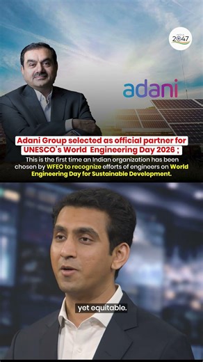 Adani Group Named Official Partner for UNESCO World Engineering Day 2026