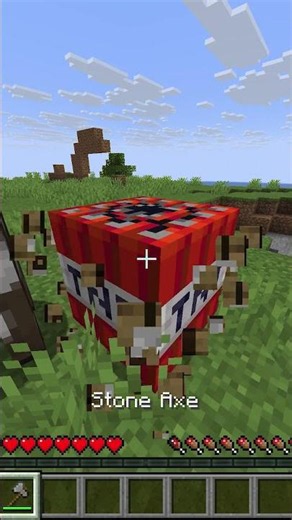 Make a Pickaxe But Every Block Breaks Triggers TNT (Chaos Challenge)"