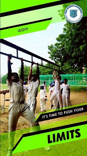 Why Every Cricketer Should Train on Monkey Bars | GRP Sports Academy #cricket #fitness #training