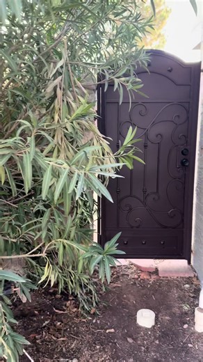 Hand forged iron gates. Customized to your needs. Text 915.256.6074 | iron gates