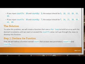 Mastering the for Loop in JavaScript: How to Count to a Number and Count by a Specified Increment